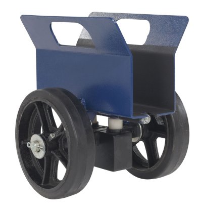 Steel Heavy Duty Adjustable Panel Dolly With Mold On Rubber Casters